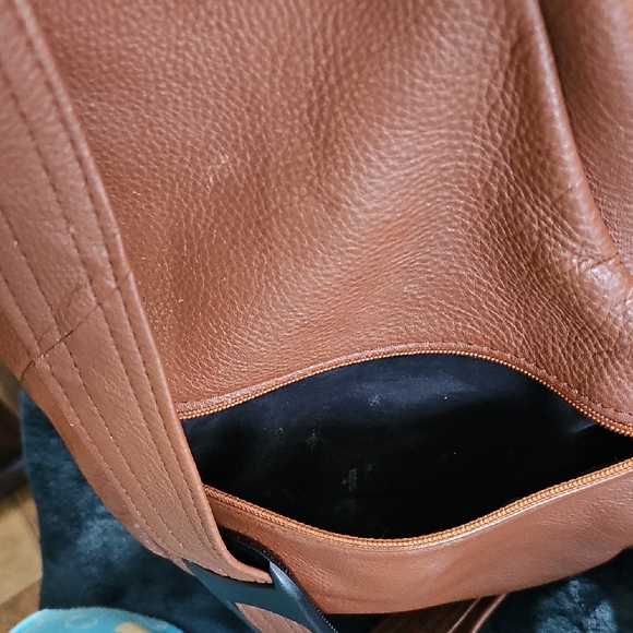 Brown Leather Sling Bag - Picture 8 of 11